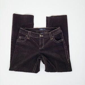*Free With Purchase* Y2K Corduroy low rise capri's pants velvet